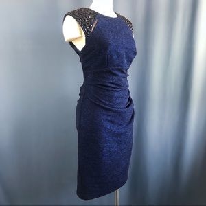 Xscape Rhinestone Detail Cocktail Dress